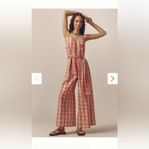 Corey Lynn Calter V-Neck Waistless Jumpsuit Anthropologie NWT